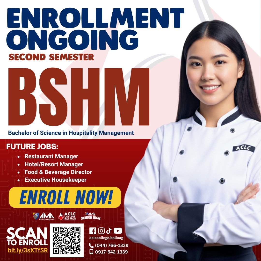 BSHM (Bachelor of Science in Hospitality Management)